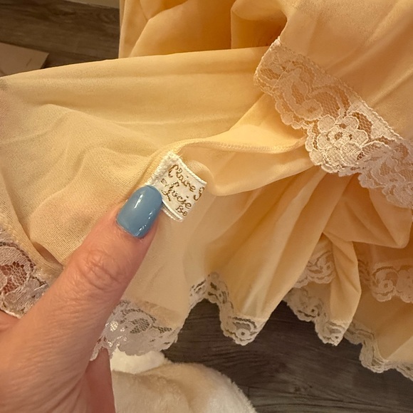 60’s Vintage Claire Sandra Lucie Ann Beverly Hills Peignoir Nightgown Robe Set - Picture 14 of 15